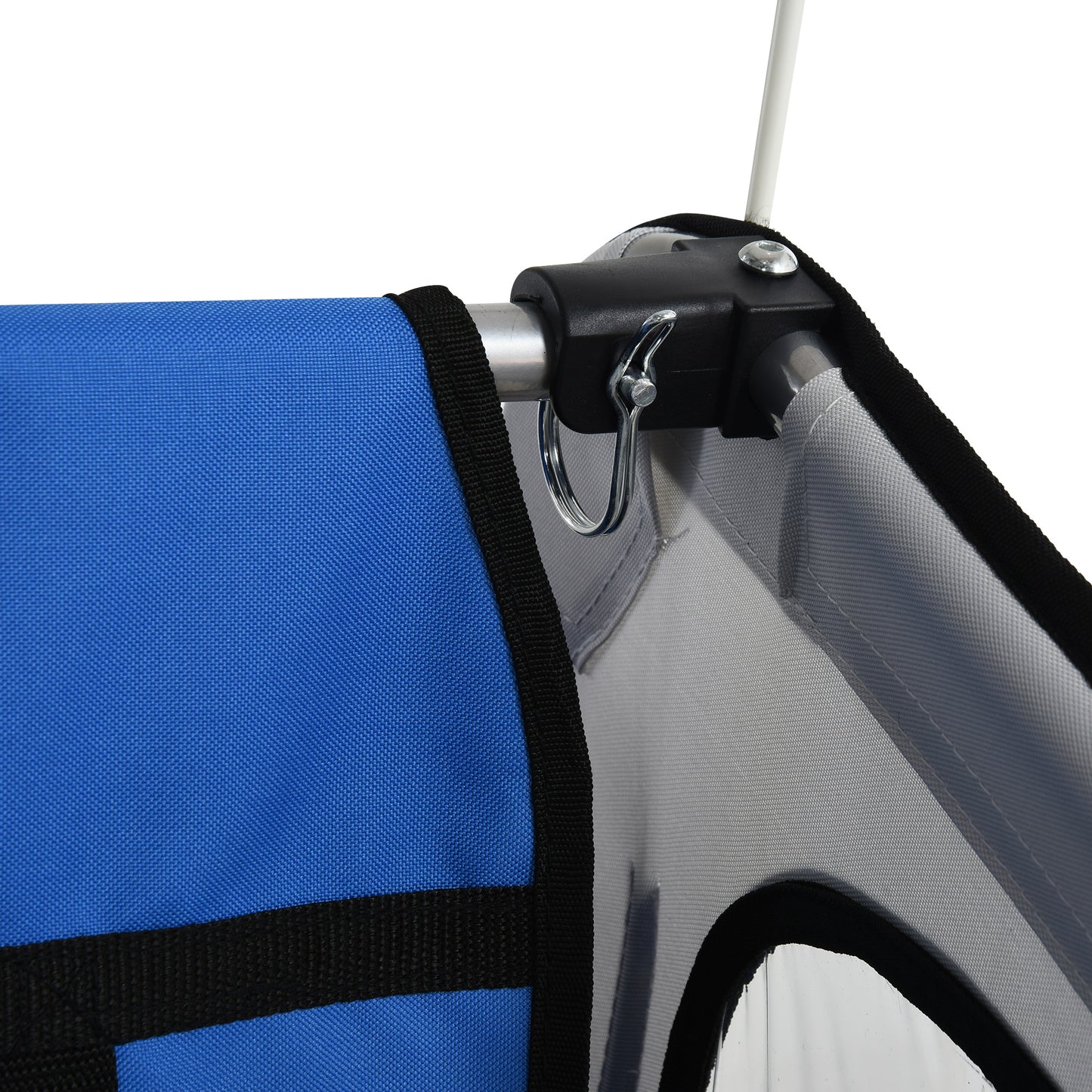 2-Seat Child Bike Trailer for Kids with a Strong Frame