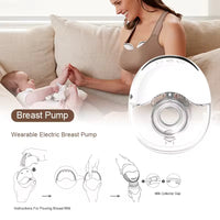 Wearable Hands-free Breast Electric Portable Bilateral Automatic Integrated Milk Claw Piece
